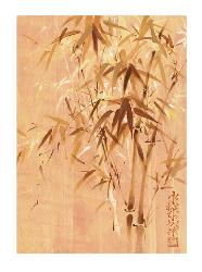 Lamina - Bamboo Leaves II Enmarcado de laminas