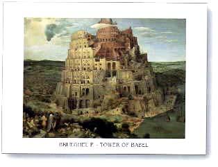 Lamina - Tower of Babel Enmarcado de cuadros