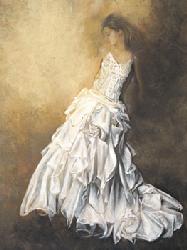 Lamina - Donna in bianco Enmarcado de laminas