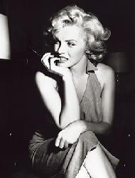 Lamina - Marilyn Monroe Hollywood 1952 Enmarcado de laminas