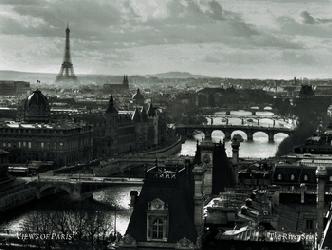 Lamina - Views of Paris, The River Seine Enmarcado de laminas