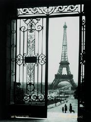 Lamina - Views of Paris, The Eiffel Tower Enmarcado de laminas