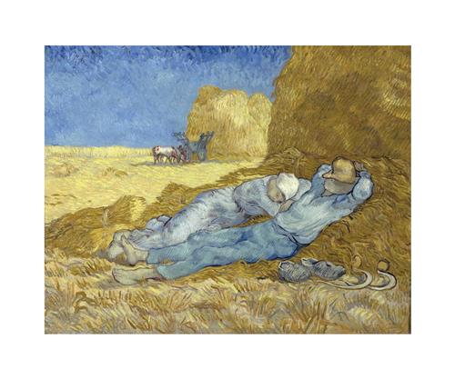 Vincent Van Gogh La Siesta