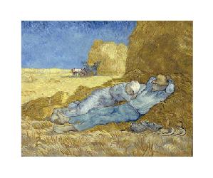 Vincent Van Gogh La Siesta Enmarcado de laminas
