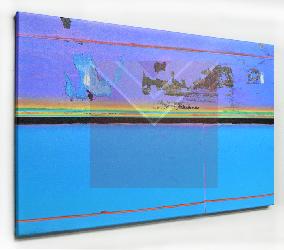 Cuadro en canvas Barnett Newman Enmarcado de laminas