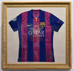 Enmarcado camiseta Barcelona Enmarcado de cuadros