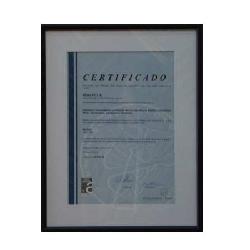 Enmarcado de certificado Enmarcado de laminas
