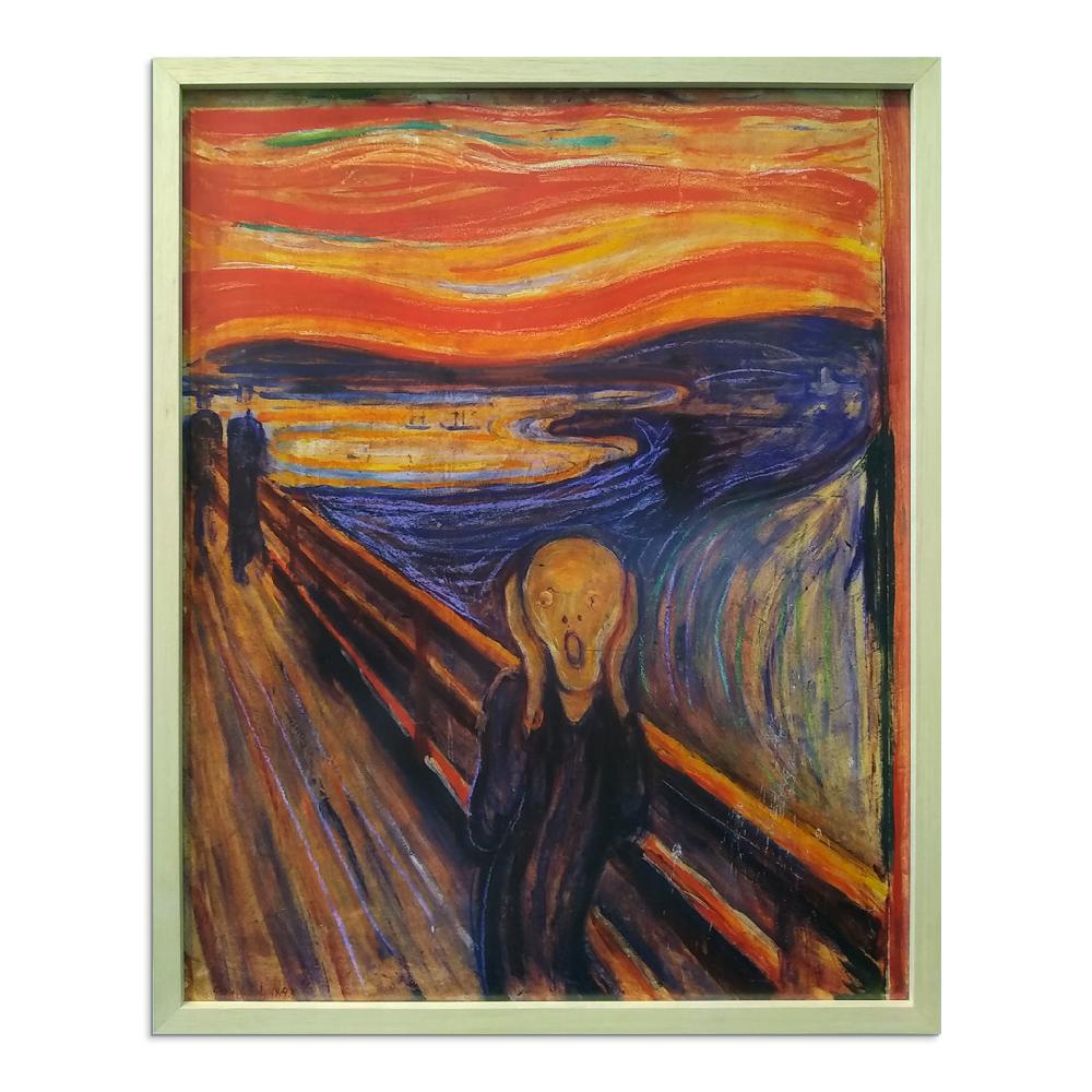 cuadro el grito, Munch
