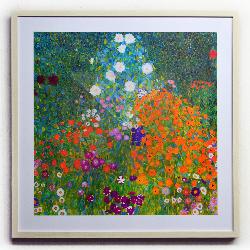 Cuadro El Jardin del agricultor Klimt Enmarcado de cuadros