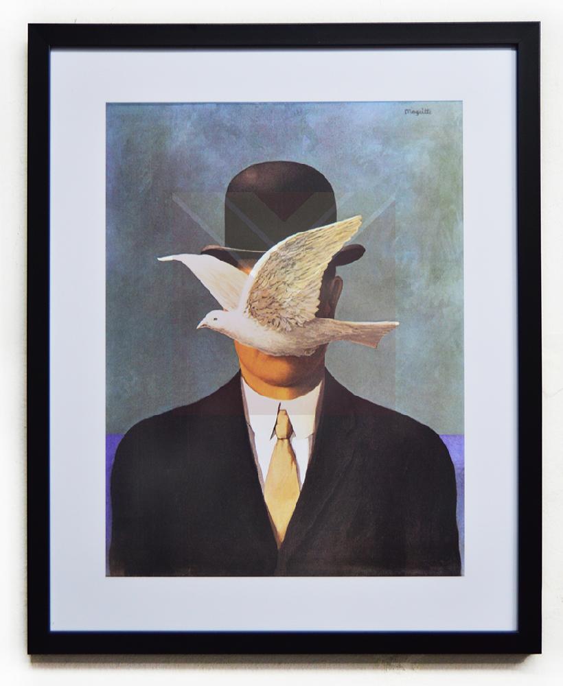 Cuadro Man in a Bowler Hat Magritte