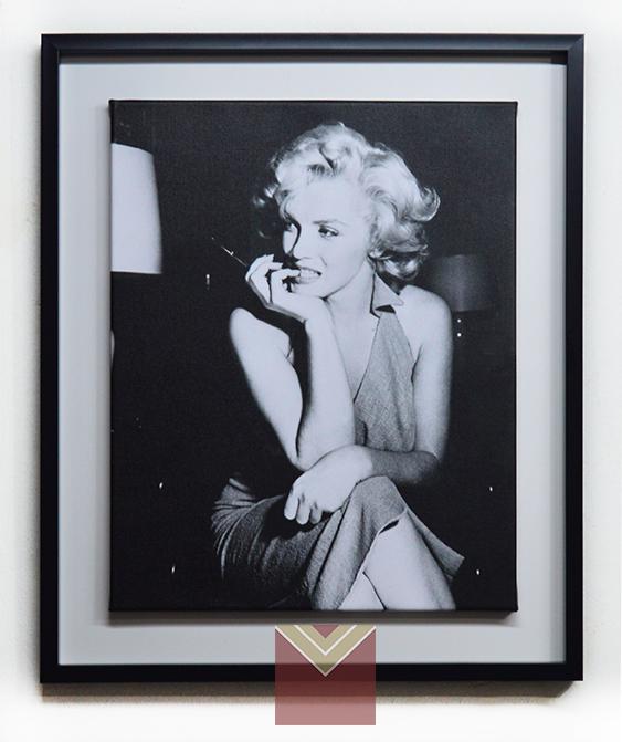 Marilyn Canvas con marco espacial