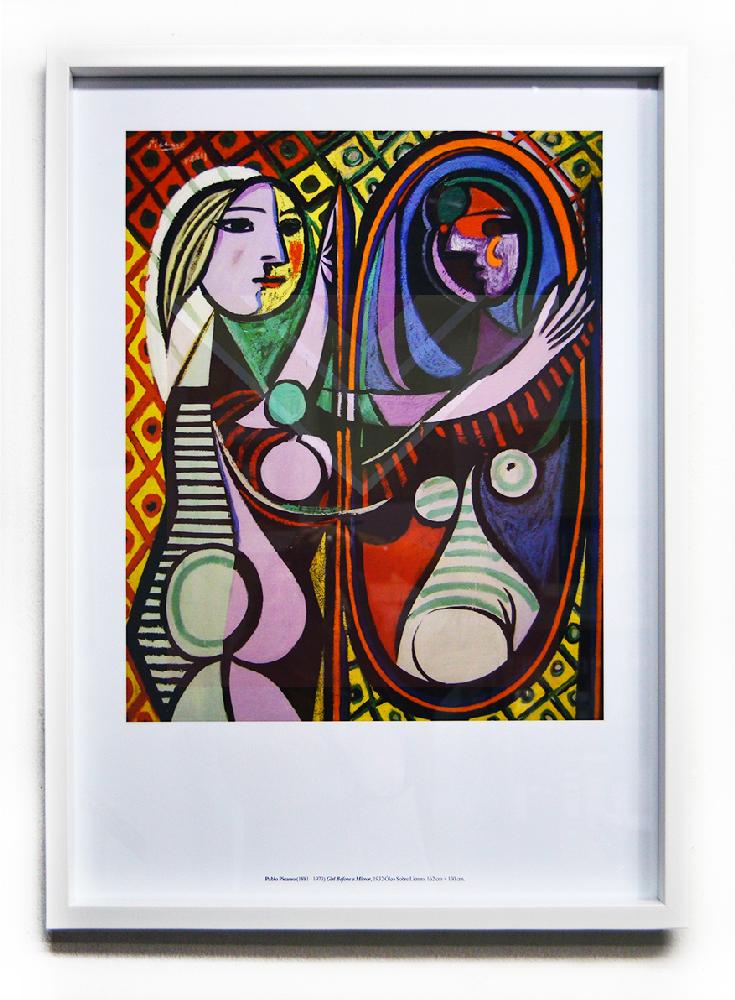 Cuadro Mujer frente al espejo Picasso