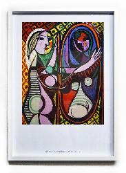 Cuadro Mujer frente al espejo Picasso Enmarcado de cuadros