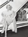 Lamina - Marilyn Monroe in Airport Enmarcado de laminas