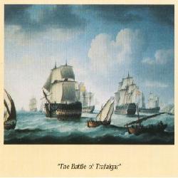 The Battle of Trafalgar Enmarcado de laminas